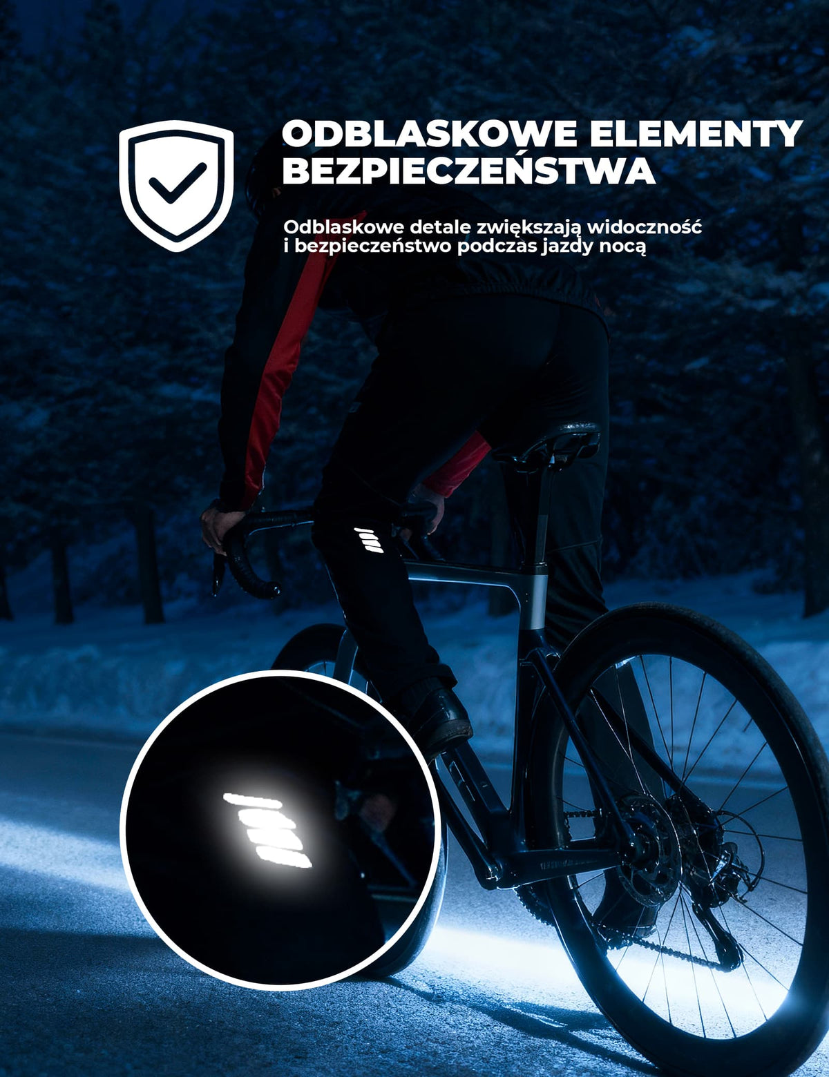 ROCKBROS Zestawy Odzieży Rowerowej Polarowy Ciepły Do Uprawiania Sportów Na Świeżym Powietrzu Zestawy odzieży