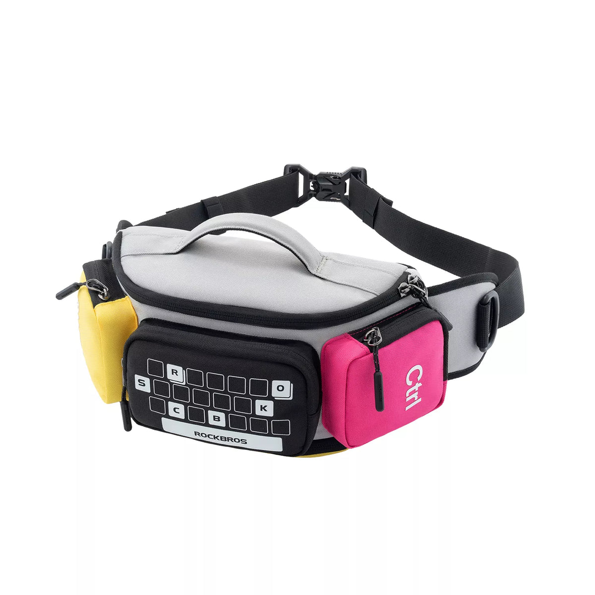 Rozszerzana torba rowerowa na pas 2,5–3,2 l