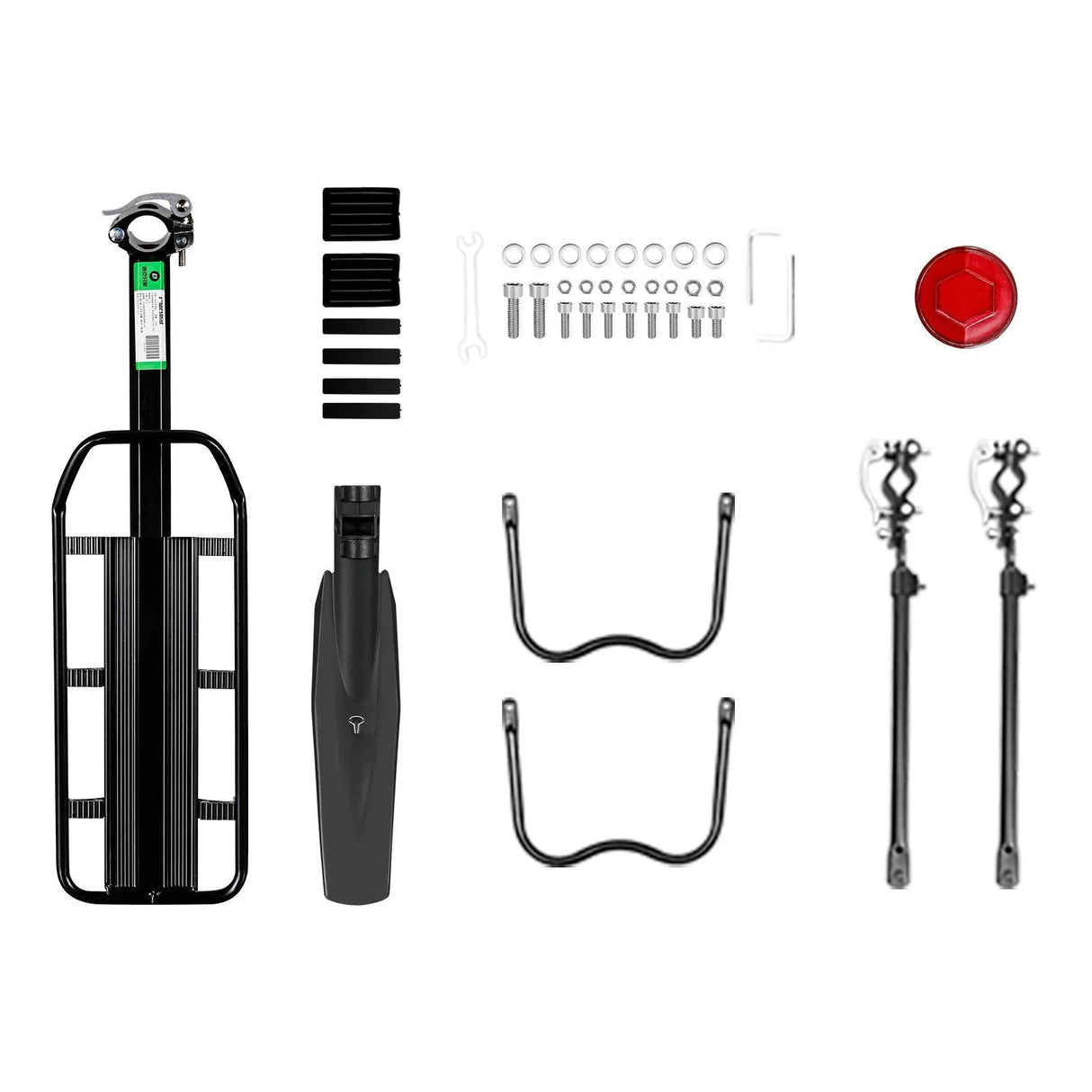 ROCKBROS Bagażnik Rowerowy z Błotnikami Szybkie Zwolnienie-HJ1008-1 Bagażniki