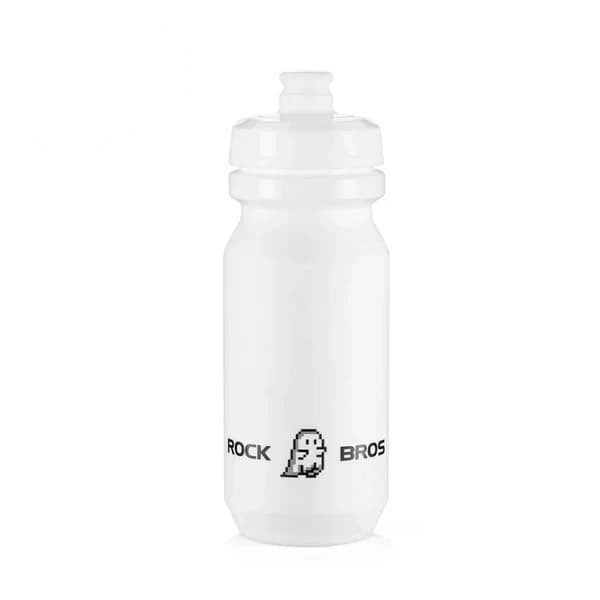 ROCKBROS Bidony rowerowa z otwieraną pokrywką 600/750 ml BidonyBiały (600ml)