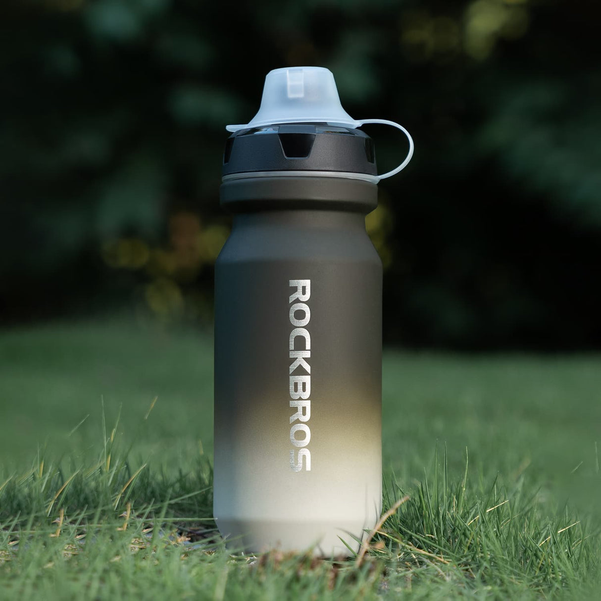 ROCKBROS Bidony rowerowa z otwieraną pokrywką 600/750 ml Bidony