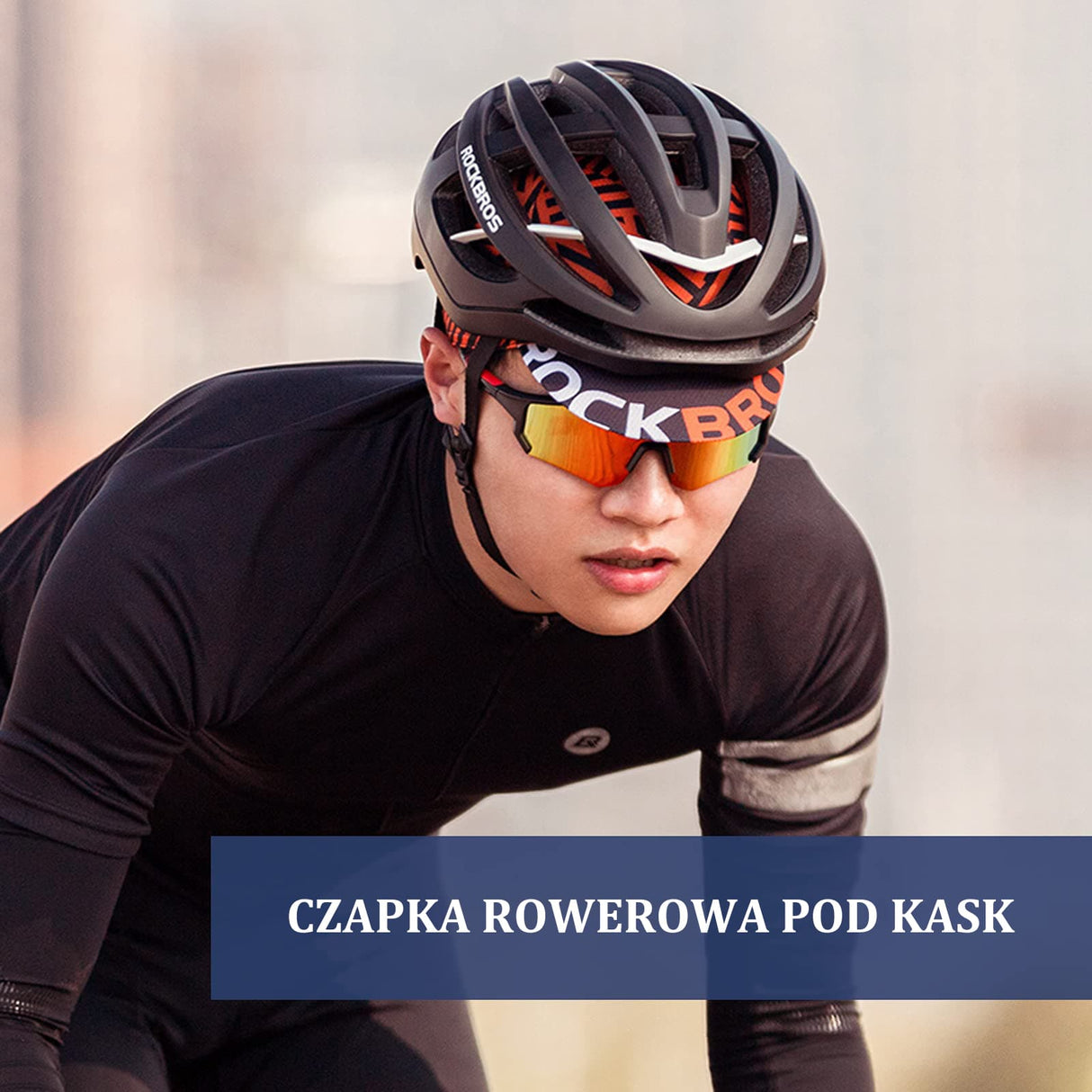 ROCKBROS Czapka Pod Kask do Sportów Outdoorowych Czapki