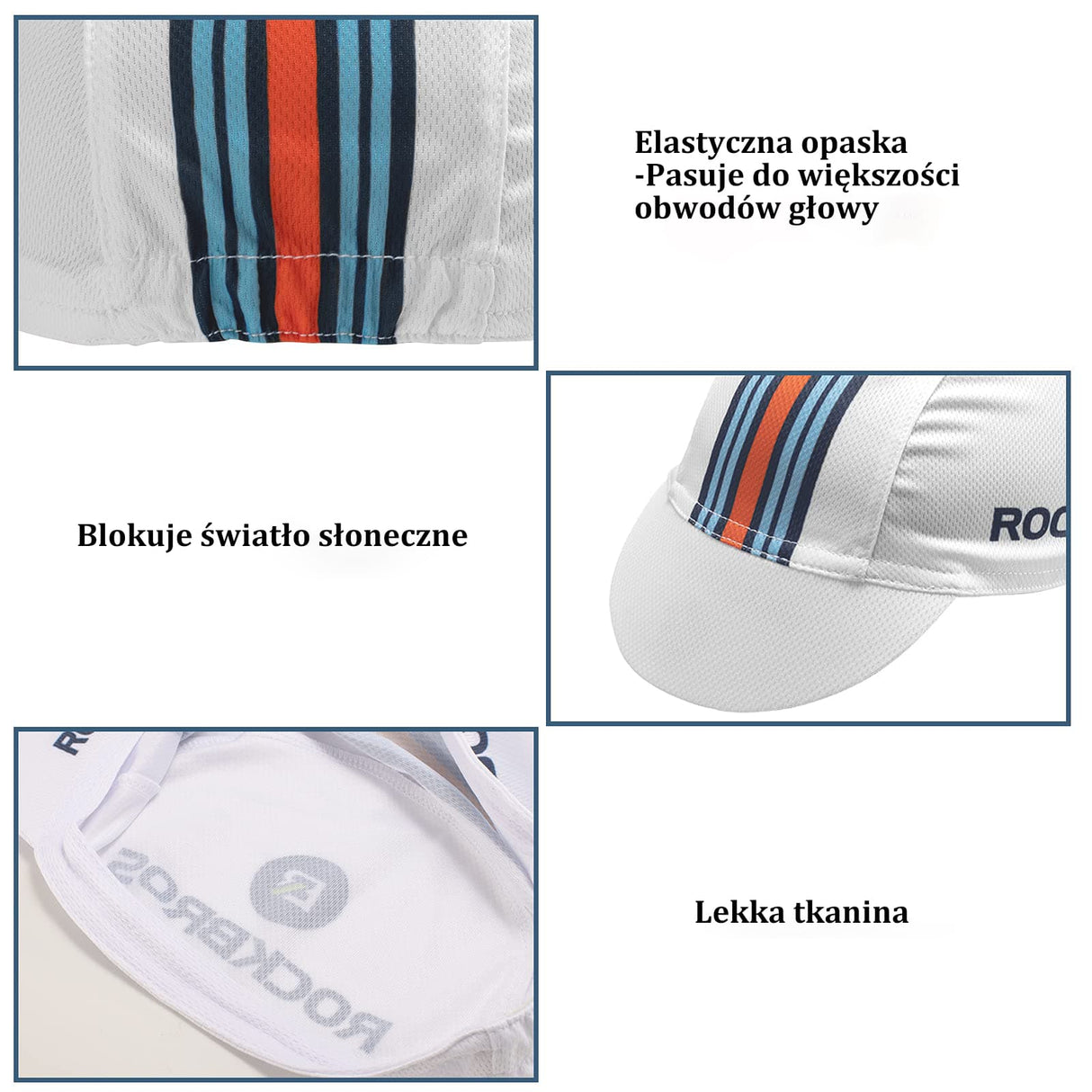 ROCKBROS Czapka Pod Kask do Sportów Outdoorowych Czapki