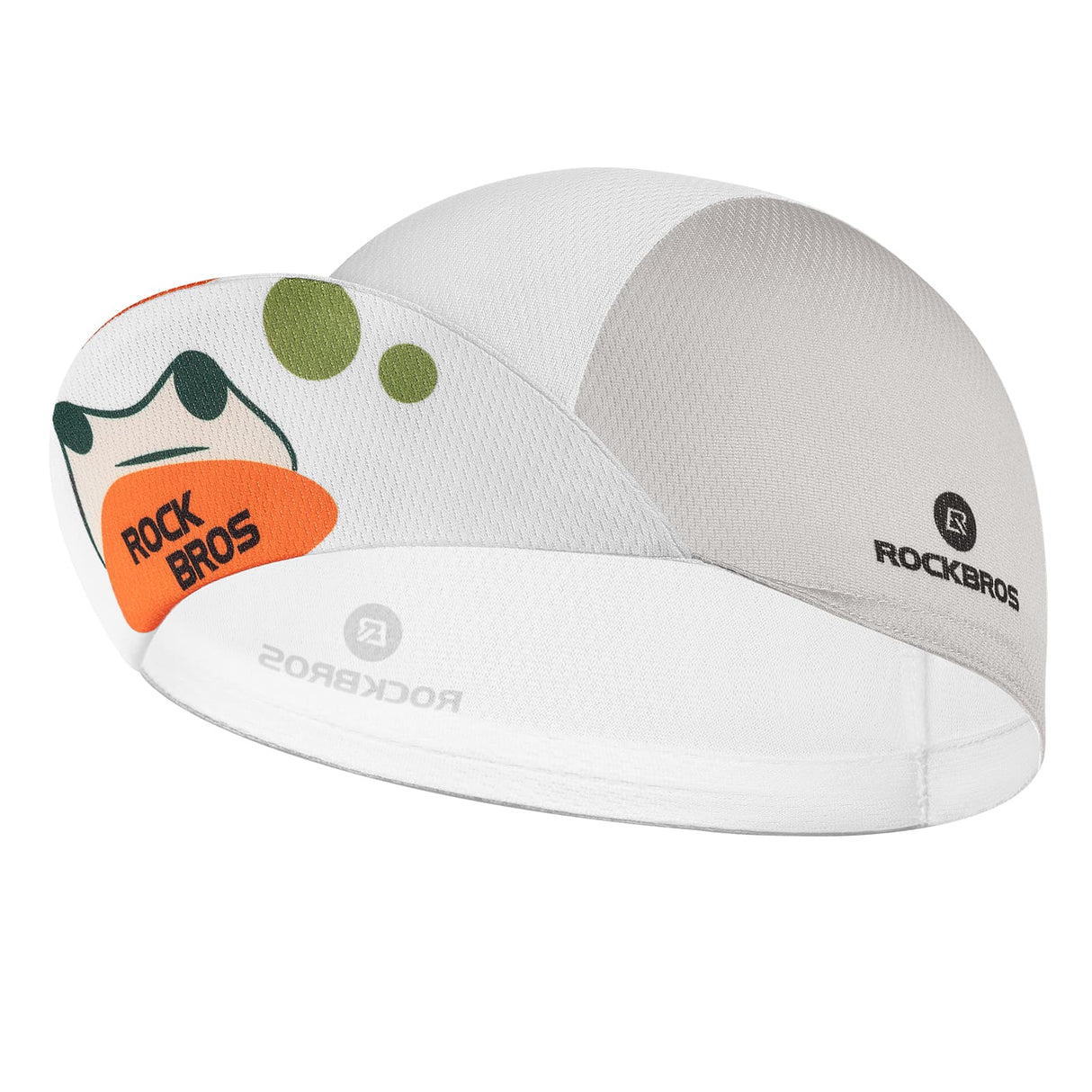 ROCKBROS Czapki Rowerowa Lekka i Odporna na Pot-M002-3 CzapkiBiały