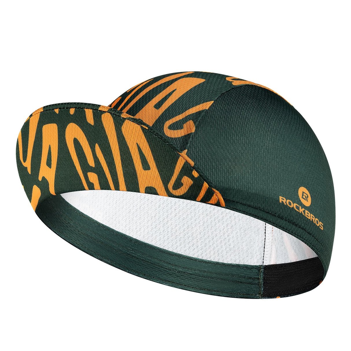 ROCKBROS Czapki Rowerowa Lekka i Odporna na Pot-M002-3 CzapkiMatowy zielony