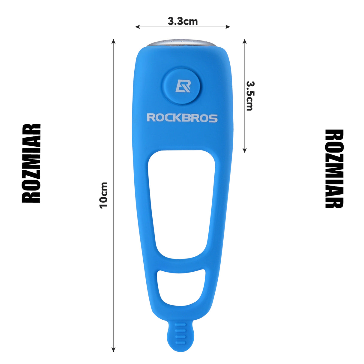 ROCKBROS Dzwonek Rowerowy Elektroniczny 90 Decybeli Dzwonki
