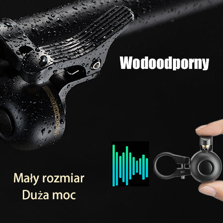 ROCKBROS Dzwonki Miniaturowy Rowerowy ze Stopu Miedzi -2023-1A Dzwonki