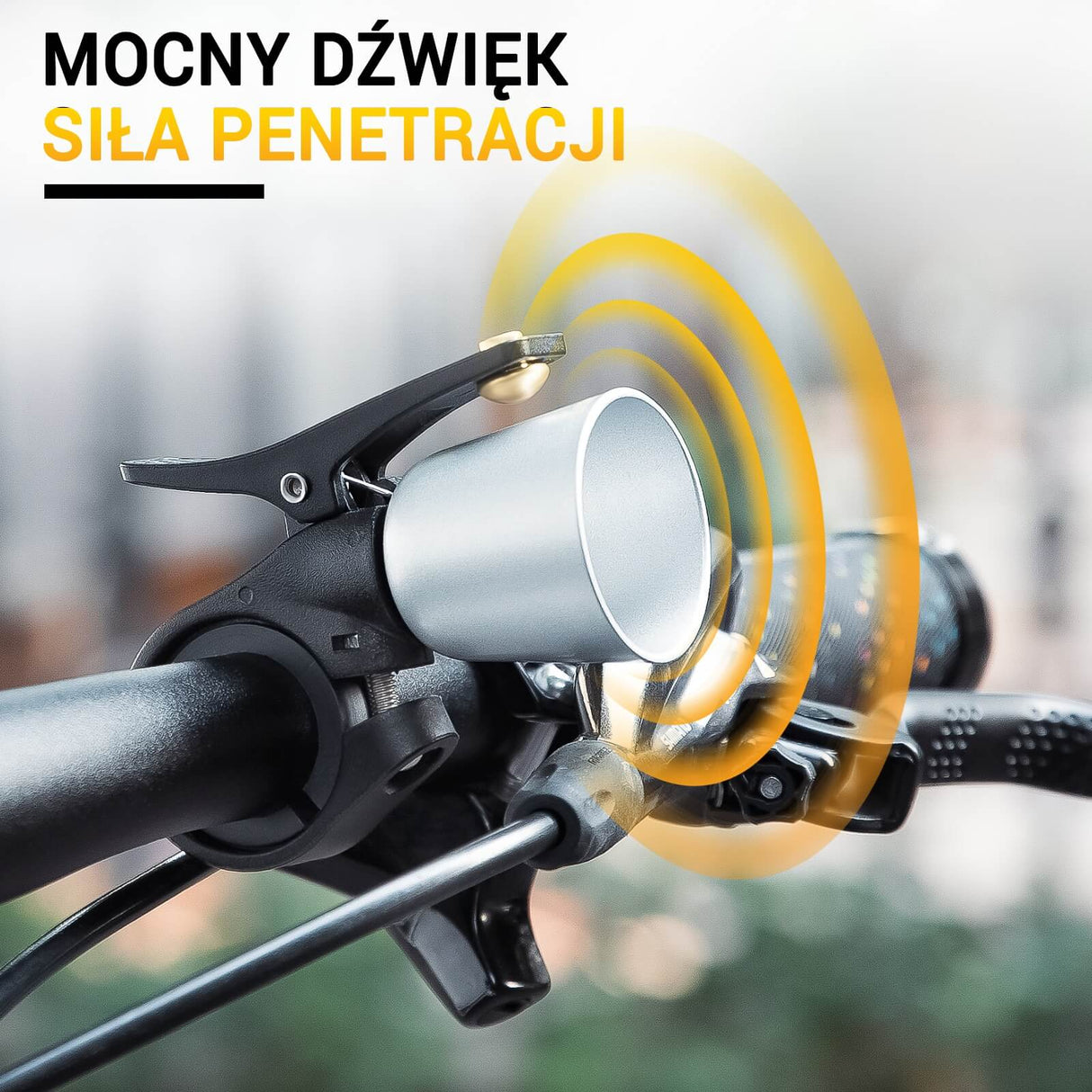 ROCKBROS Dzwonki Rowerowy Wykonane Z Miedzi Lekkie -2022-1B Dzwonki