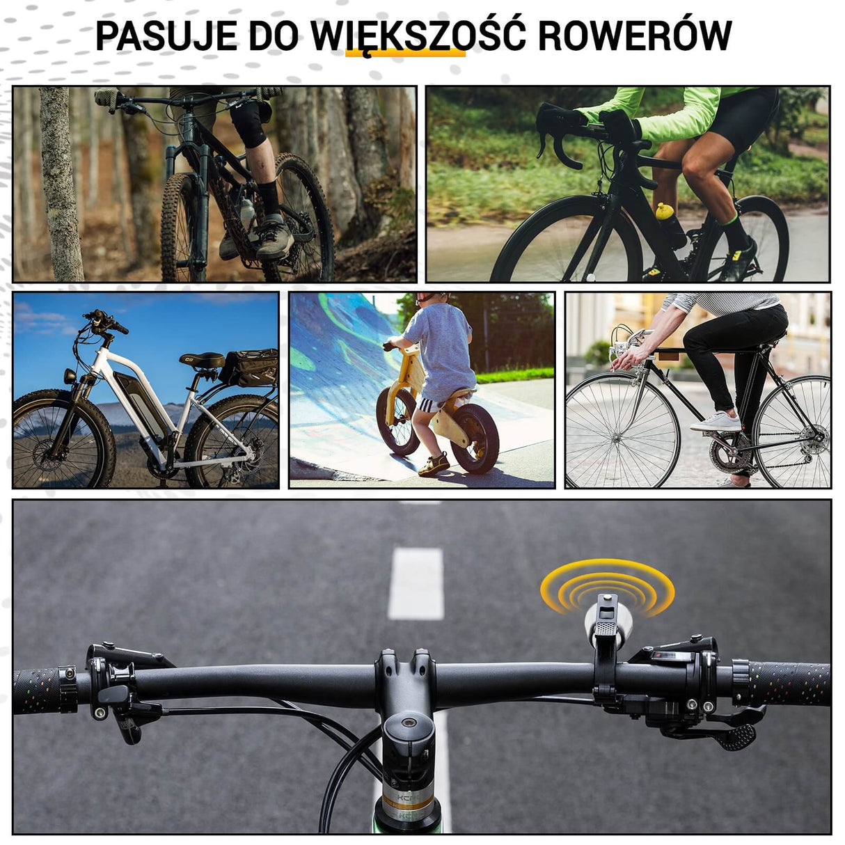 Dzwonki Rowerowy Wykonane Z Miedzi Lekkie -2022-1B