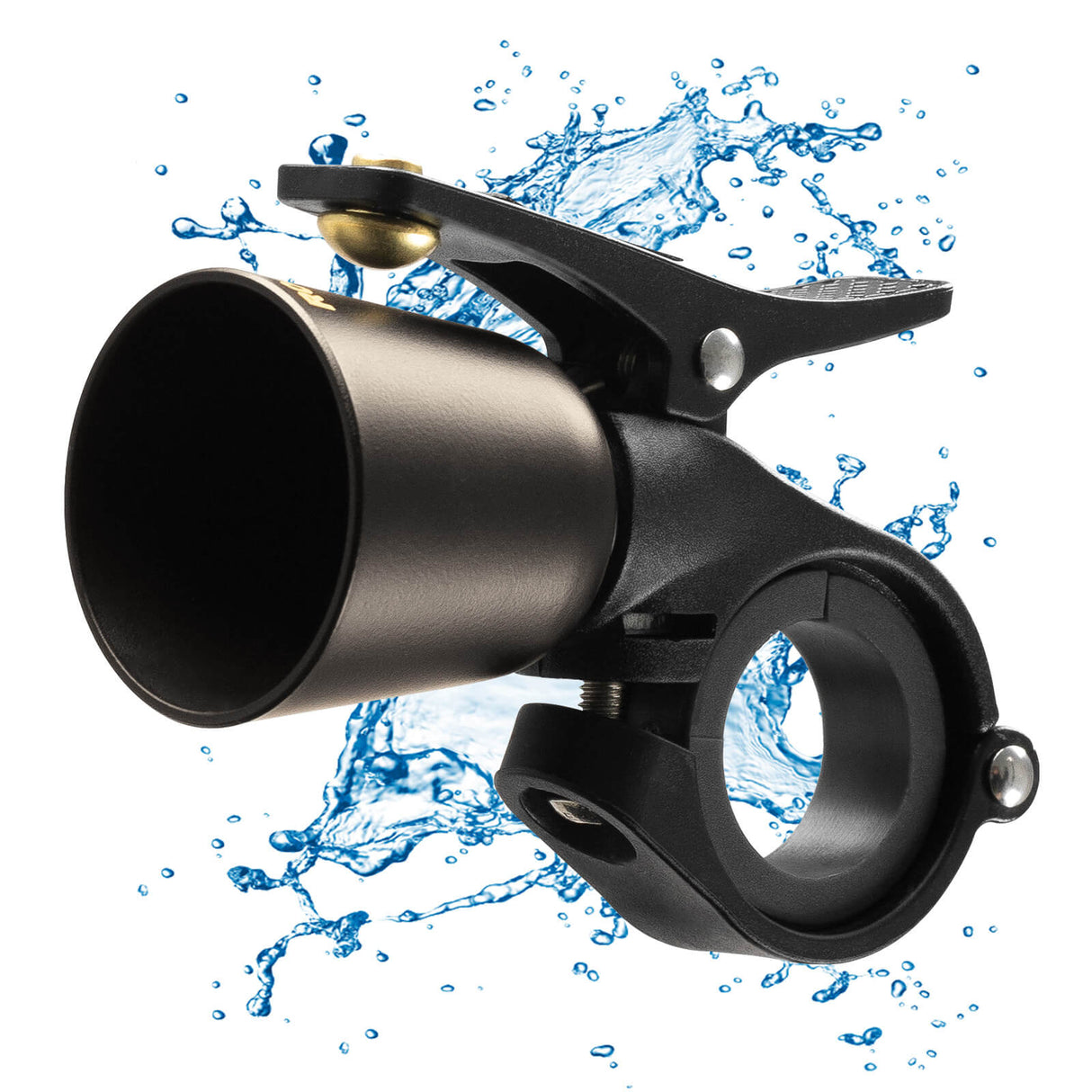 ROCKBROS Dzwonki Rowerowy Wykonane Z Miedzi Lekkie -2022-1B DzwonkiSzary