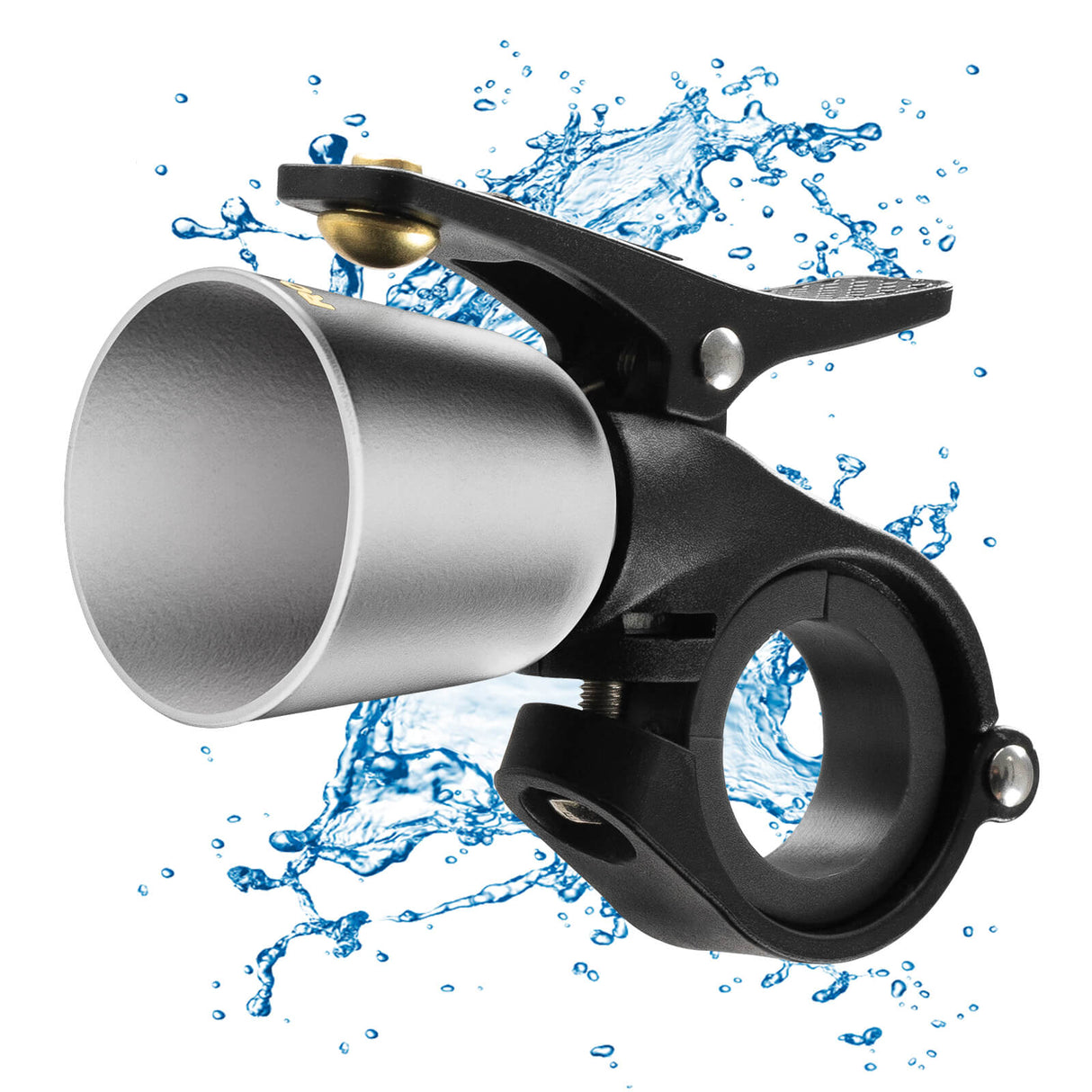 ROCKBROS Dzwonki Rowerowy Wykonane Z Miedzi Lekkie -2022-1B DzwonkiSrebrny