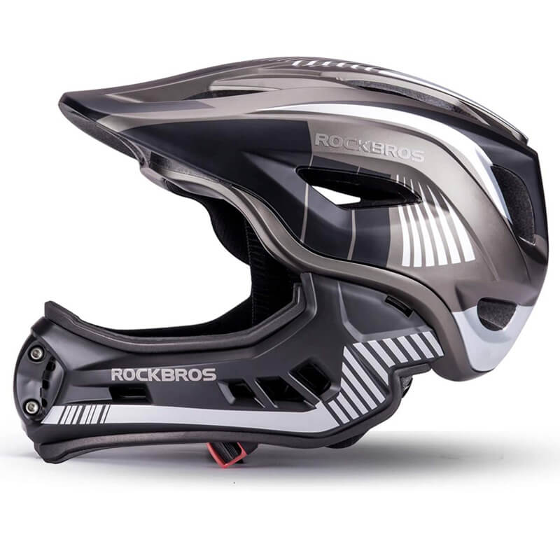 Kaski Rowerowy dla Dzieci z Odpinaną Osłoną Podbródka