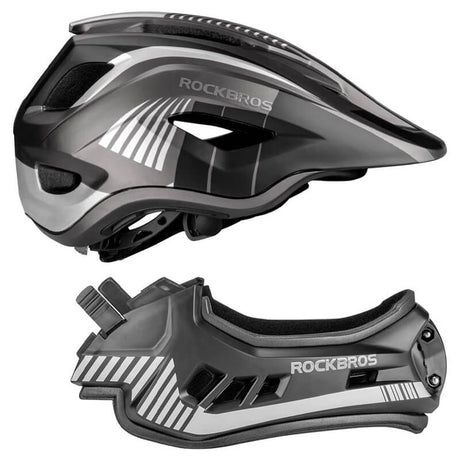 Kaski Rowerowy dla Dzieci z Odpinaną Osłoną Podbródka