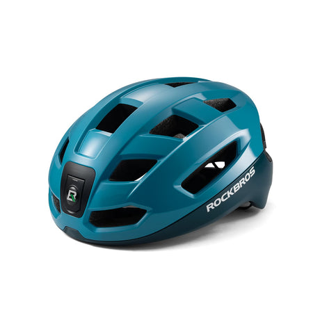 ROCKBROS Inteligentny Lekki Kask Rowerowy Z Tylną Lampką Sterowaną Pilotem, Z Regulowanym Obwodem Głowy