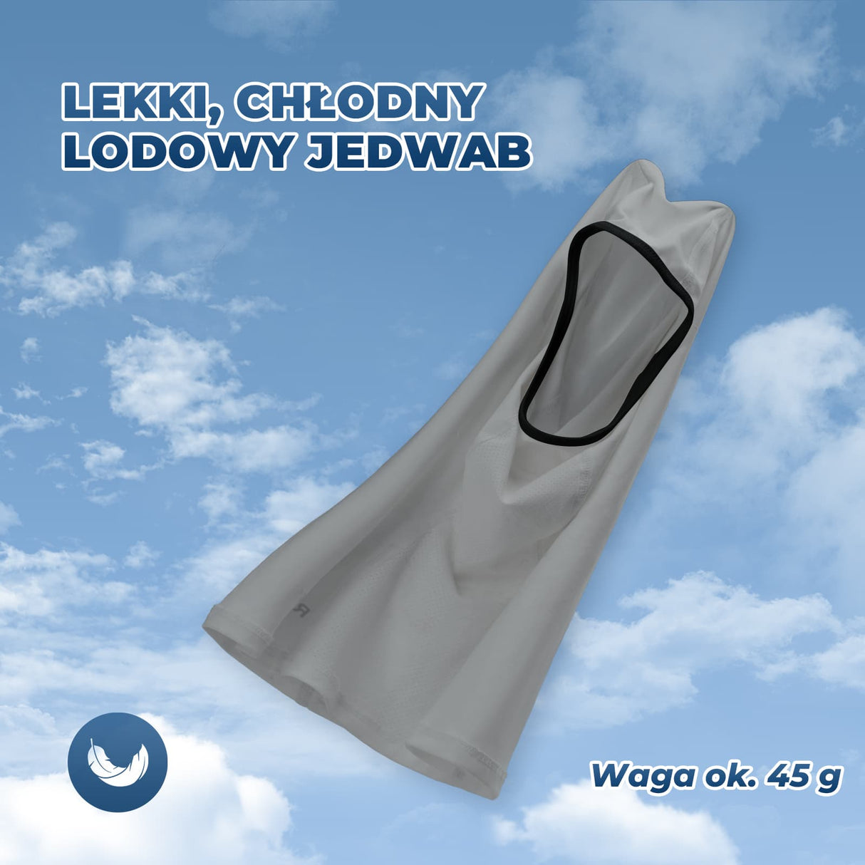 ROCKBROS Kominiarka Letnia z Jedwabiu Lodowego -LF70878 Kominiarki