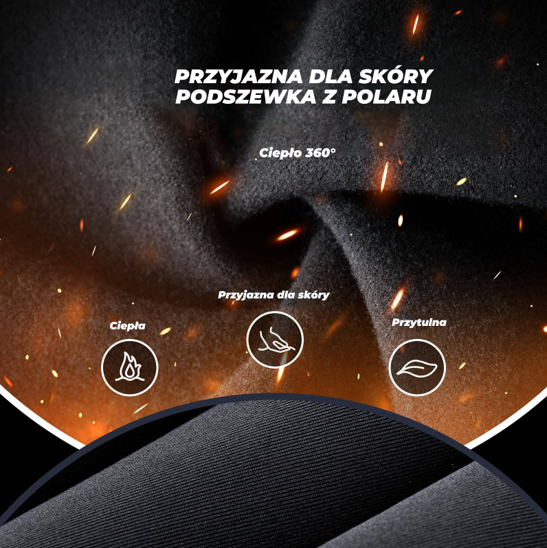 ROCKBROS Kominiarka Polarowa na Całą Twarz -YPP104 Kominiarki