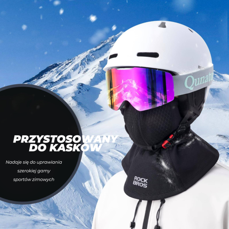 ROCKBROS Kominiarka Polarowa na Całą Twarz -YPP104 Kominiarki