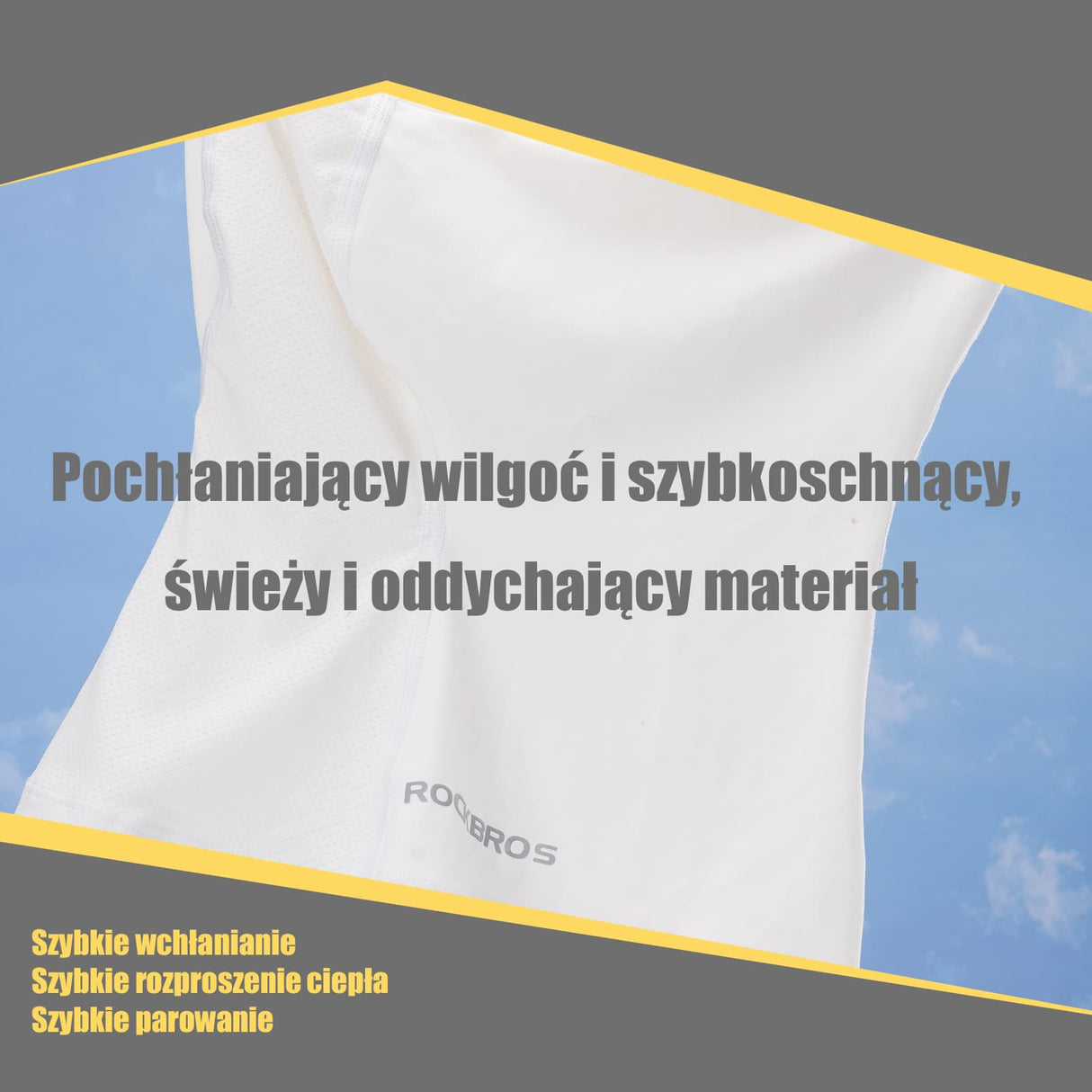 ROCKBROS Kominiarka z Filtrem UPF 50+ Zmieniającym Kolor-LF70836 Kominiarki