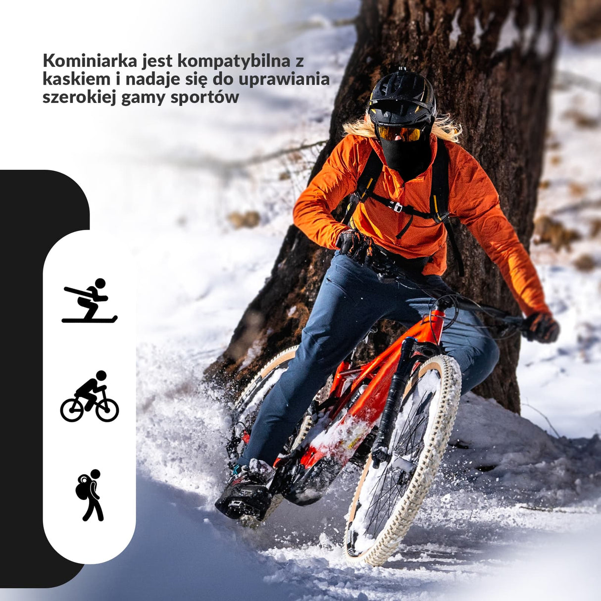 ROCKBROS Kominiarka z Polaru Typu Fleece -LF70666 Kominiarki