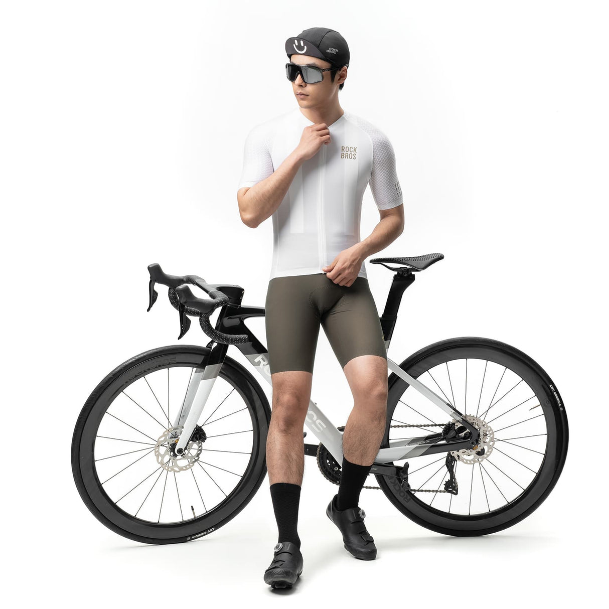 ROCKBROS Męska Koszulka Rowerowa Z Krótkim Rękawem Do Jazdy Na Rowerze Górskim I Szosowym Koszulki