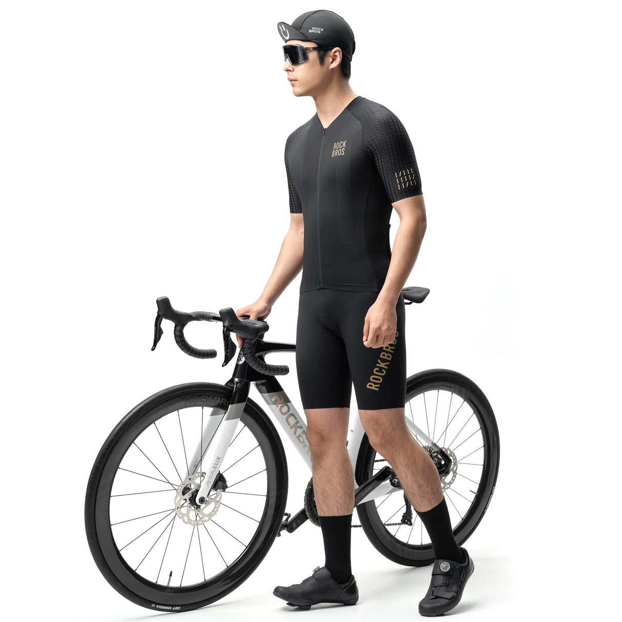 ROCKBROS Męska Koszulka Rowerowa Z Krótkim Rękawem Do Jazdy Na Rowerze Górskim I Szosowym Koszulki