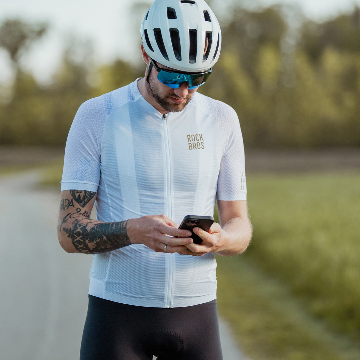 ROCKBROS Męska Koszulka Rowerowa Z Krótkim Rękawem Do Jazdy Na Rowerze Górskim I Szosowym Koszulki