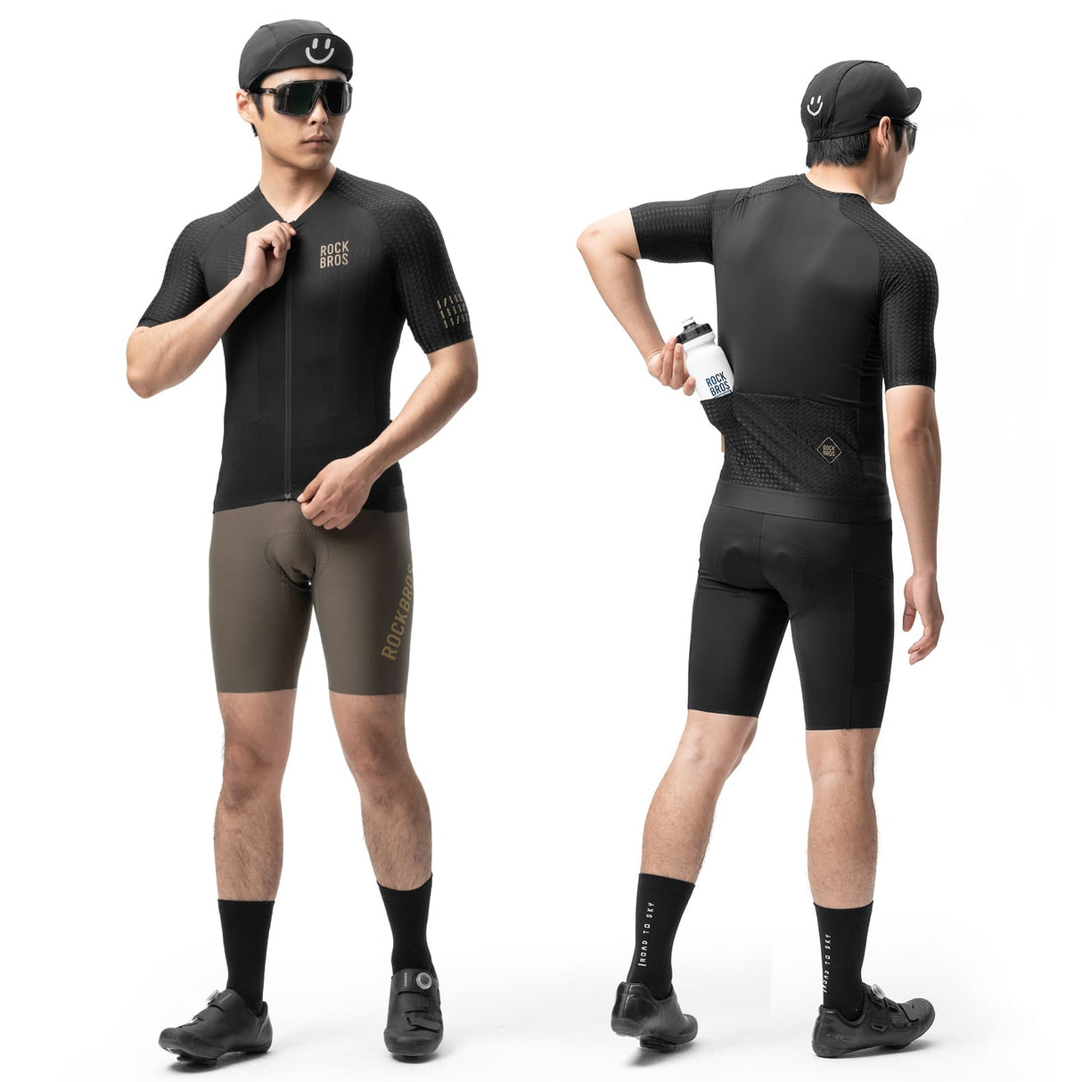 ROCKBROS Męska Koszulka Rowerowa Z Krótkim Rękawem Do Jazdy Na Rowerze Górskim I Szosowym Koszulki