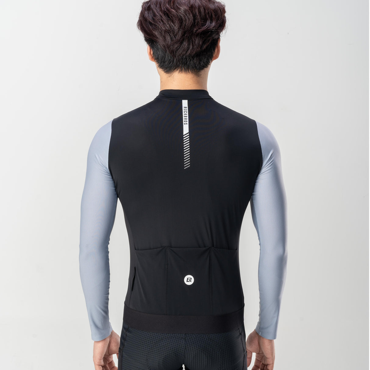 ROCKBROS Koszulki Rowerowe Szosowe Szybkoschnące Cienkie Długie Rękawy Koszulki