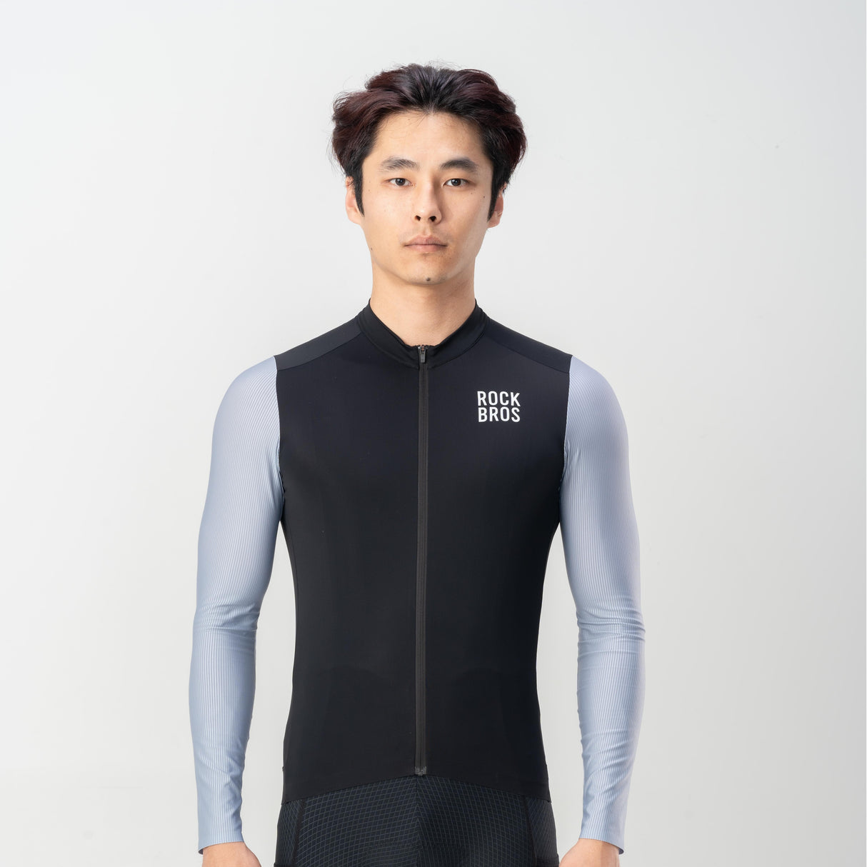 ROCKBROS Koszulki Rowerowe Szosowe Szybkoschnące Cienkie Długie Rękawy Koszulki