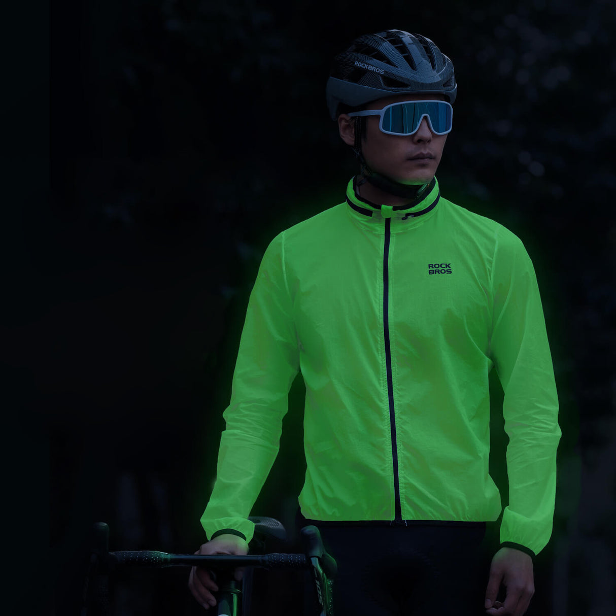 ROCKBROS Kurtki Światło Nocne Lekka Długorękawa Unisex Kurtki