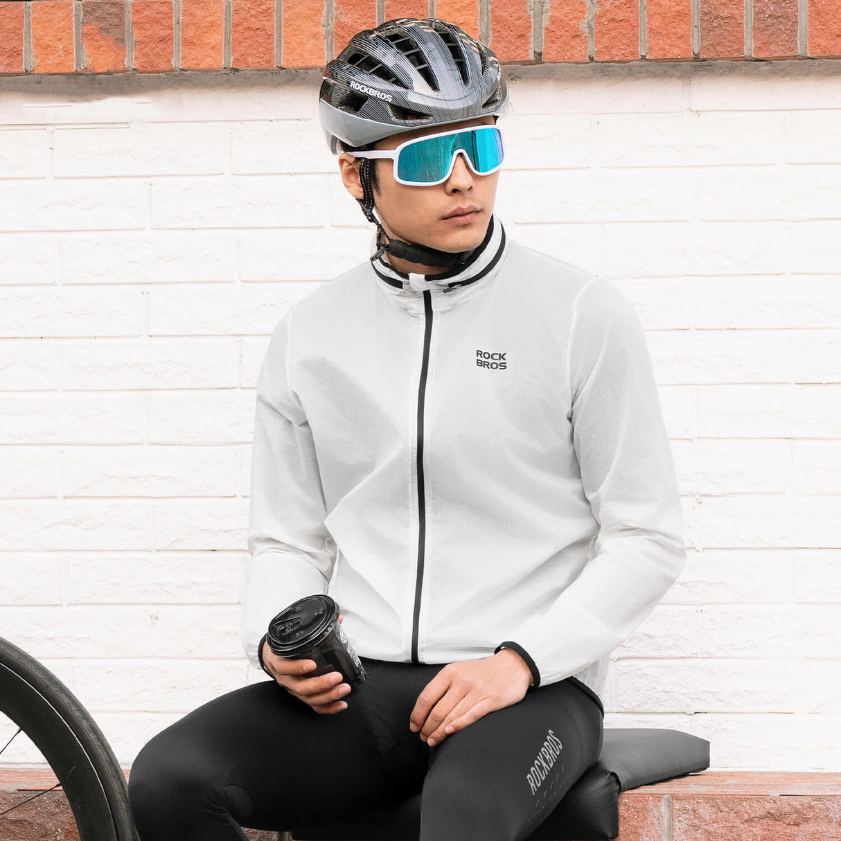 ROCKBROS Kurtki Światło Nocne Lekka Długorękawa Unisex Kurtki