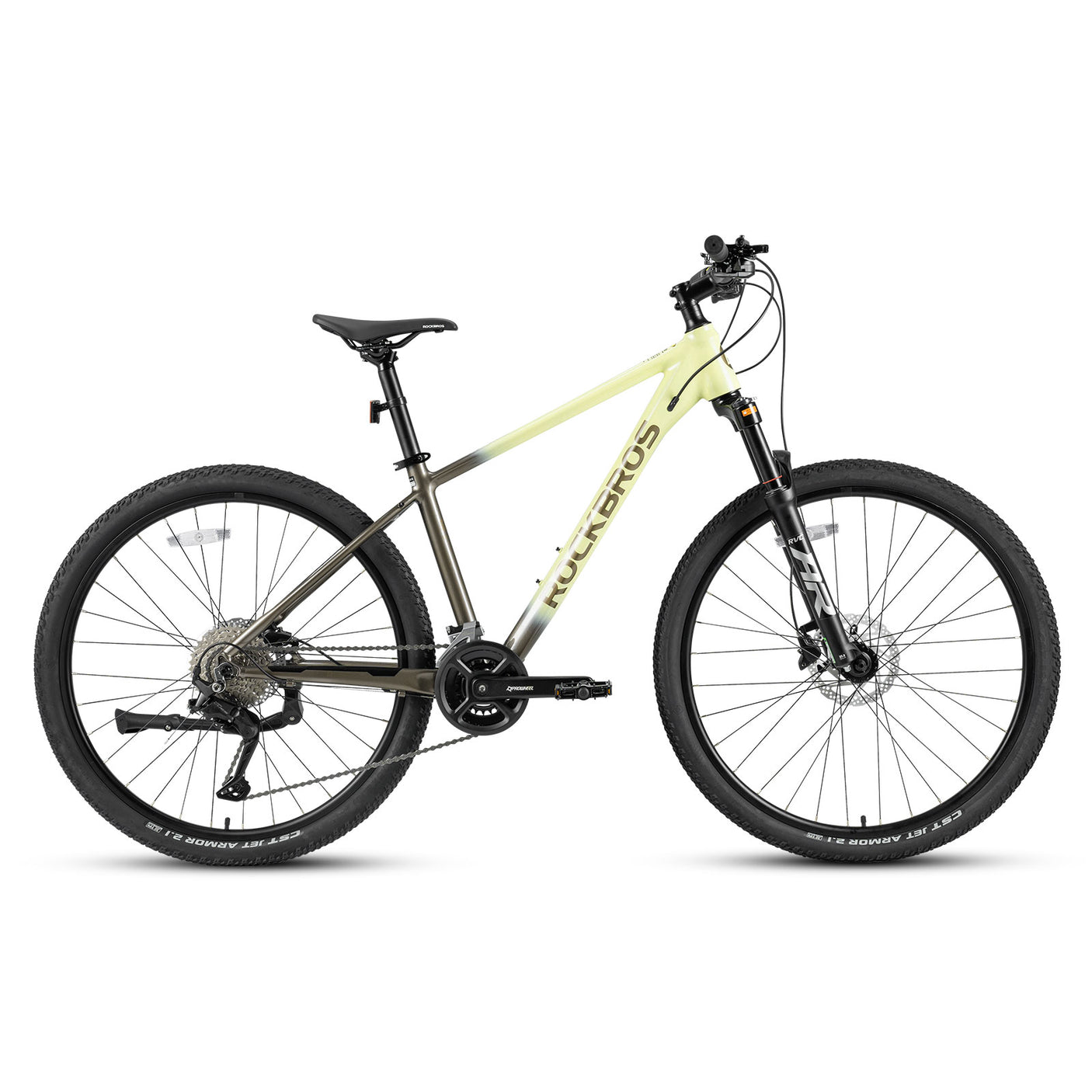 ROCKBROS MT300 27.5E MTB Rower GórskiBrązowy S(16“)