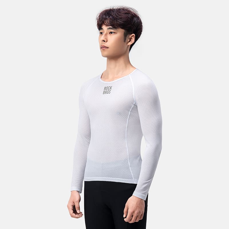 ROCKBROS Męska Koszulka Rowerowa na Lato z Długim Rękawem Szybkoschnąca-YDCX001-1 Koszulki