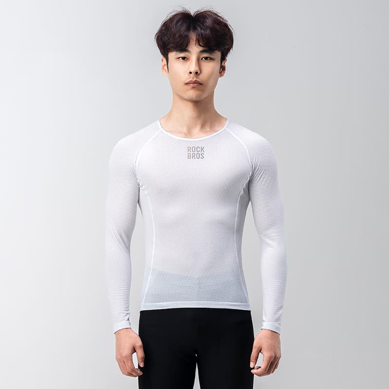 ROCKBROS Męska Koszulka Rowerowa na Lato z Długim Rękawem Szybkoschnąca-YDCX001-1 Koszulki