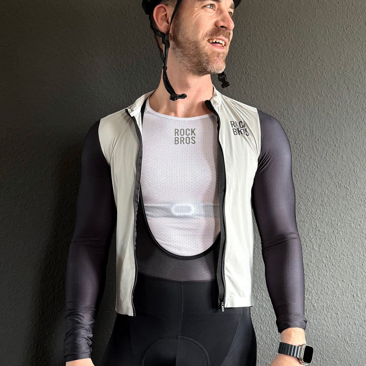 ROCKBROS Męska Koszulka Rowerowa na Lato z Długim Rękawem Szybkoschnąca-YDCX001-1 Koszulki