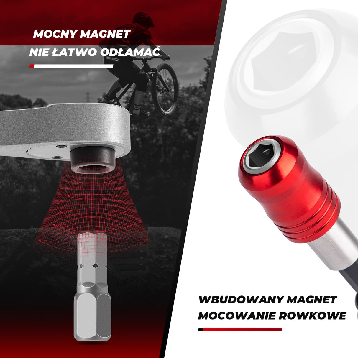 ROCKBROS Narzędzia do Naprawy Roweru Miniaturowy Klucz Grzechotkowy 10 w 1 Narzędzia do naprawy roweru