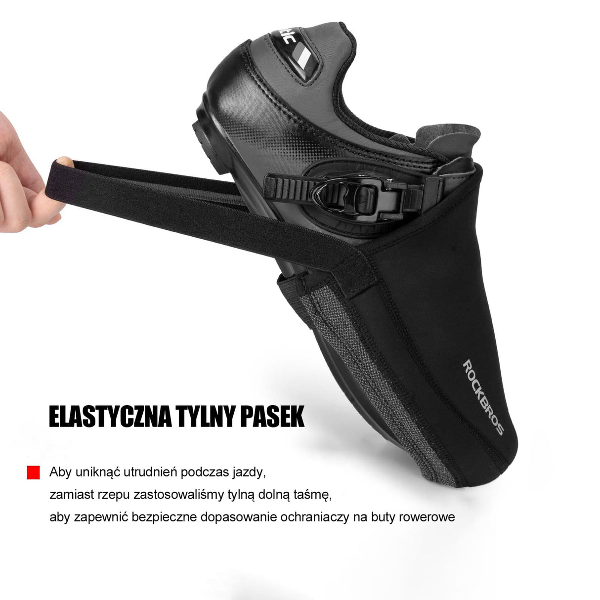 ROCKBROS Ocieplacze na Palce do Butów Rowerowych-LF1234 Ochraniacze na buty