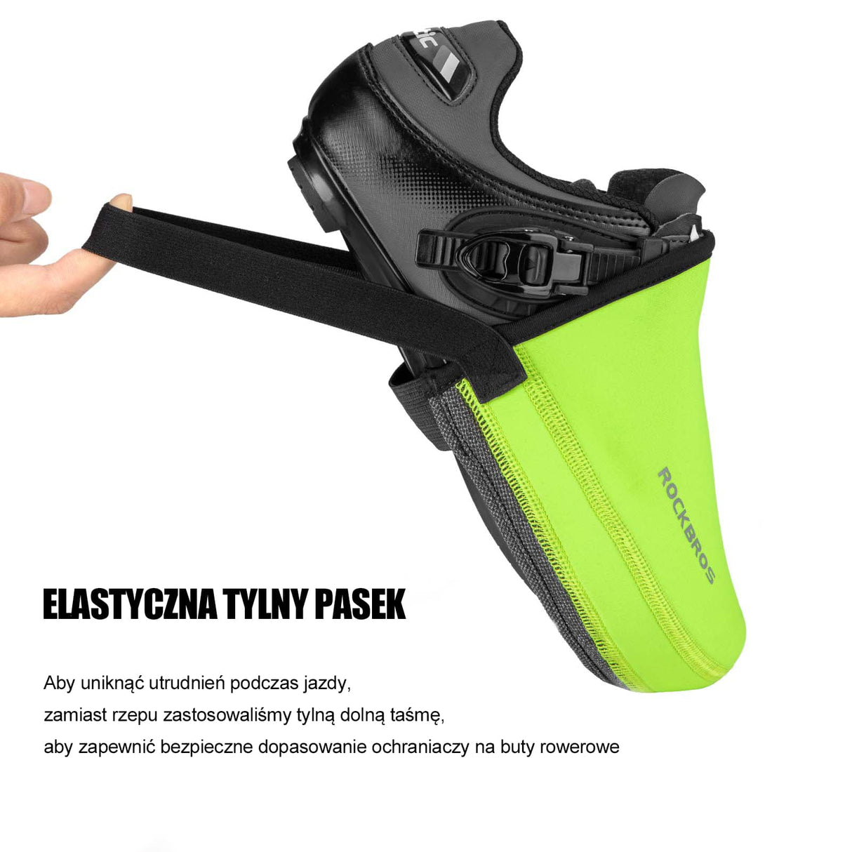 ROCKBROS Ocieplacze na Palce do Butów Rowerowych-LF1234 Ochraniacze na buty