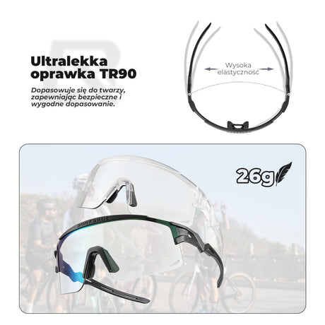 Okulary Fotochromowe Jazda na Rowerze - SP337