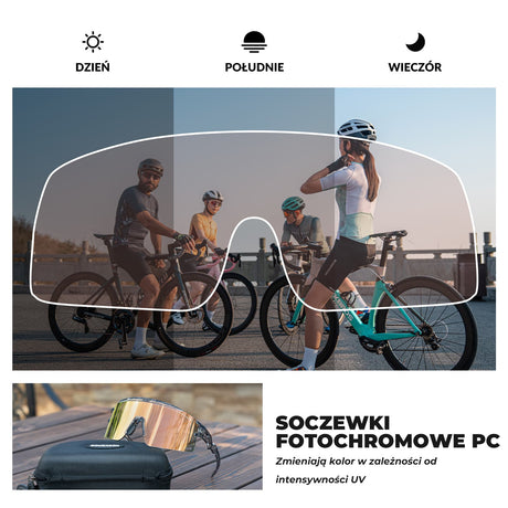 Okulary Fotochromowe Jazda na Rowerze - SP337