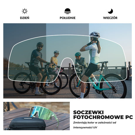 Okulary Fotochromowe Jazda na Rowerze - SP337