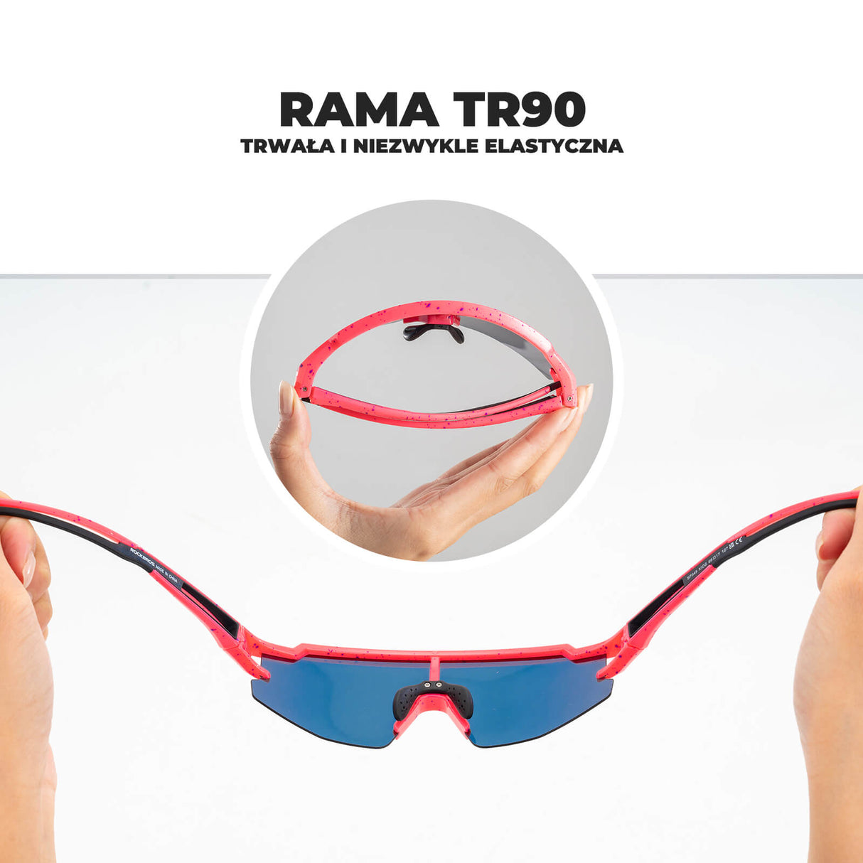 Okulary Polaryzacyjne Rowerowe dla Dzieci z Polaryzacją UV400