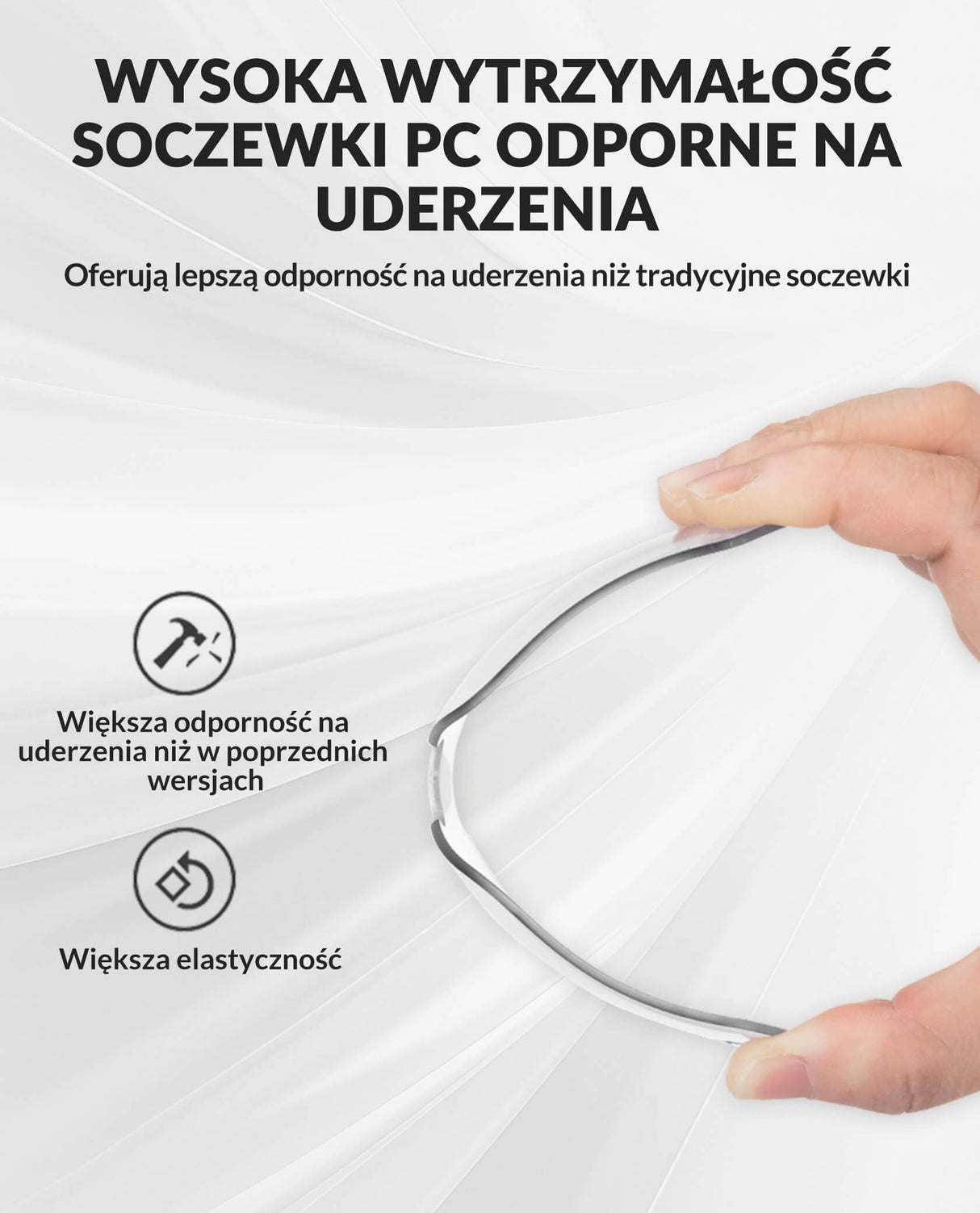 ROCKBROS Okulary Fotochromowe Bez Ramki -SP135 Okulary i gogle