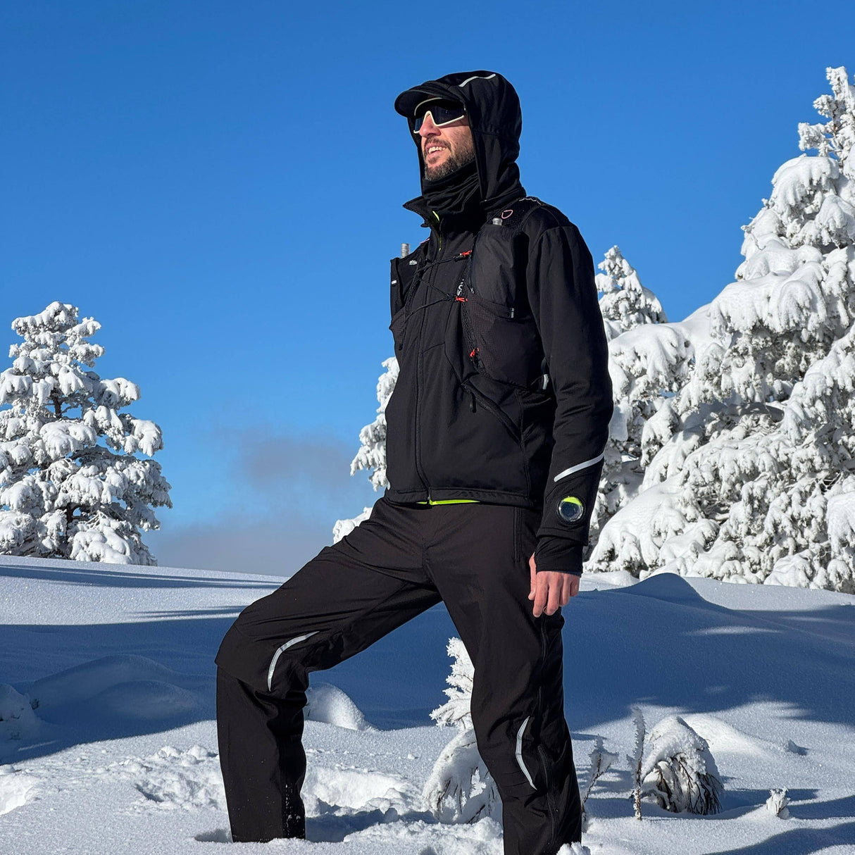 ROCKBROS ROCKBROS Zimowa Kurtka Rowerowa Męska Wodoodporna Wiatroszczelna M-4XL Kurtki