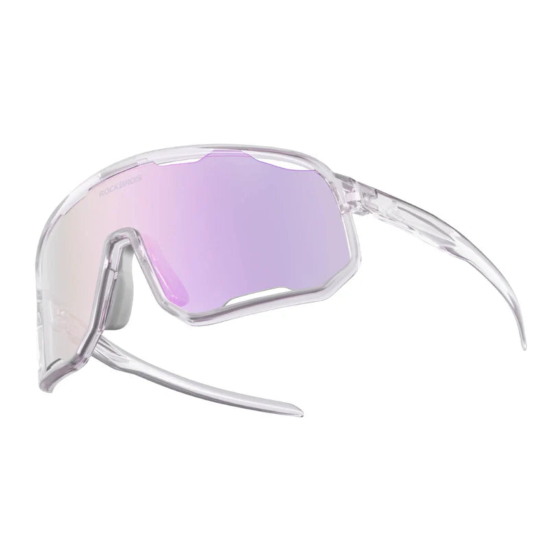 ROCKBROS Okulary fotochromowe Ochrona UV400 Wiatroodporny -SP351 Okulary i gogleFioletowy
