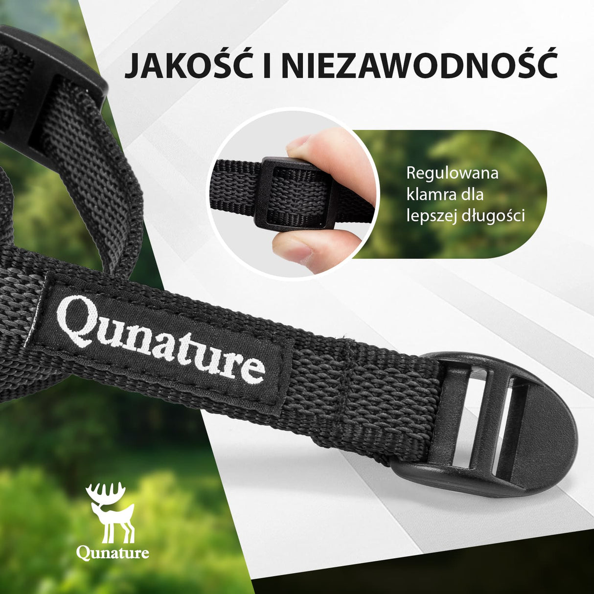 Qunature Qunature Pasy Mocujące 2 szt. Regulowane i Wytrzymałe do Bikepackingu-D93 Qunature-Bikepacking
