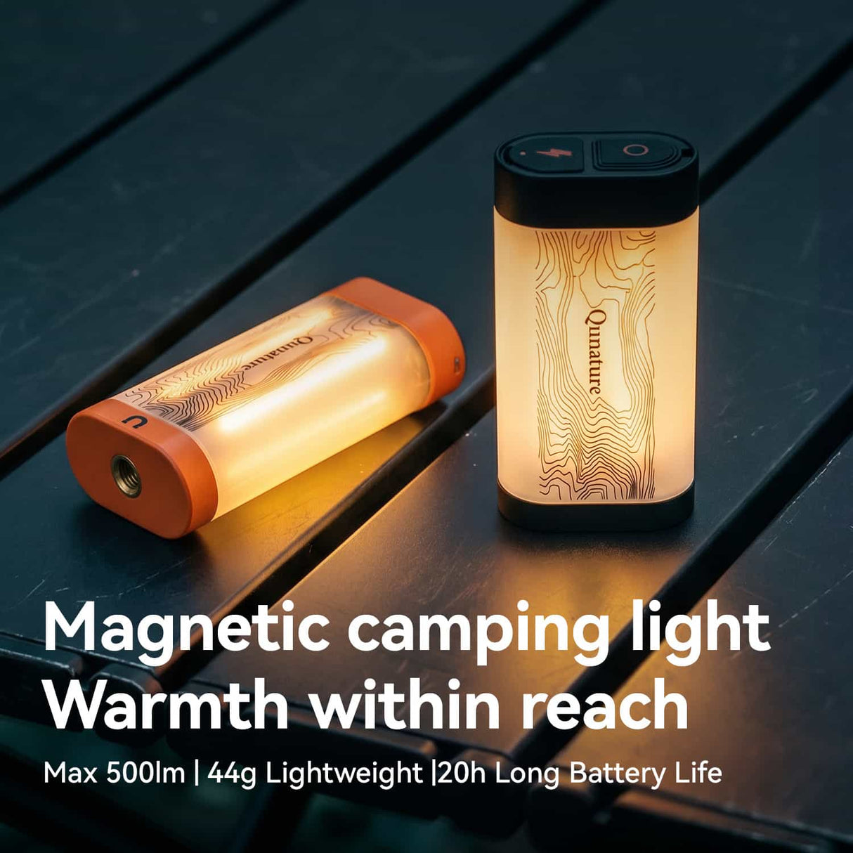 Qunature Mini Magnetyczna Lampa Kempingowa