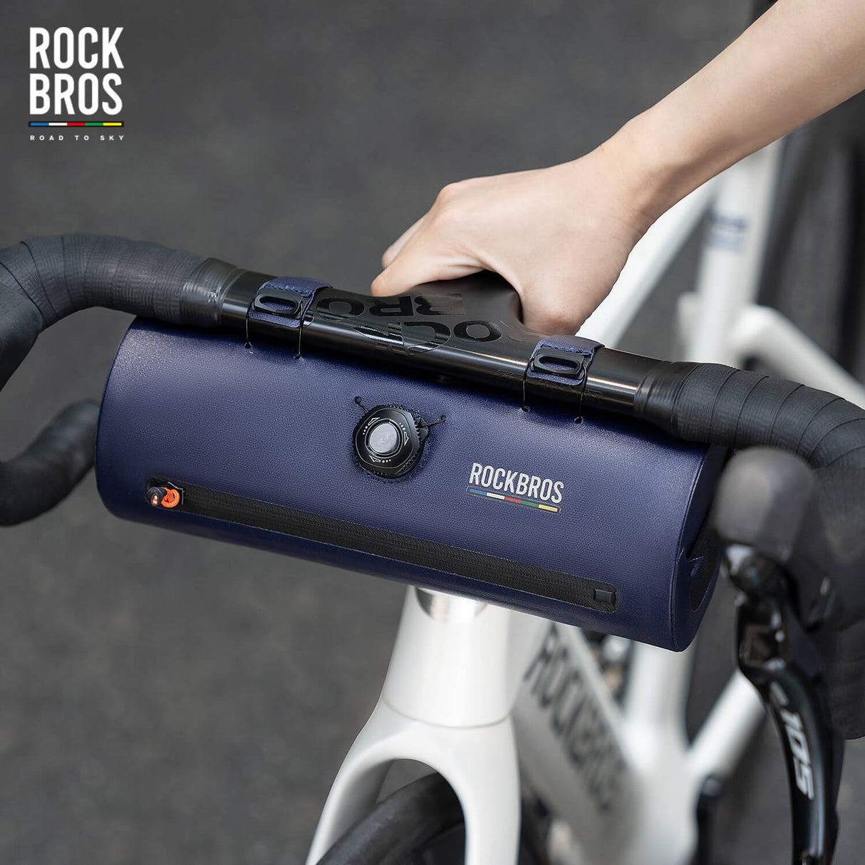ROCKBROS ROAD TO SKY Torba na Kierownicę 100% Wodoodporna 2L-AS-143 Torby na kierownicę