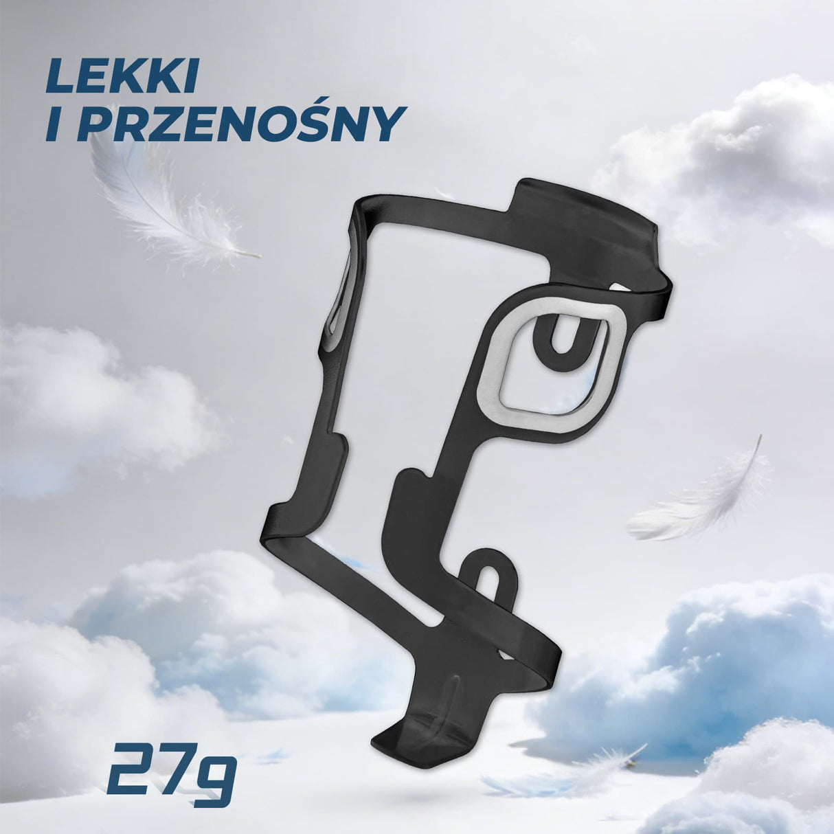 ROCKBROS Aluminiowy Koszyk na Bidon Ultra Lekki i Wytrzymały-BBC2504 Uchwyty na bidon