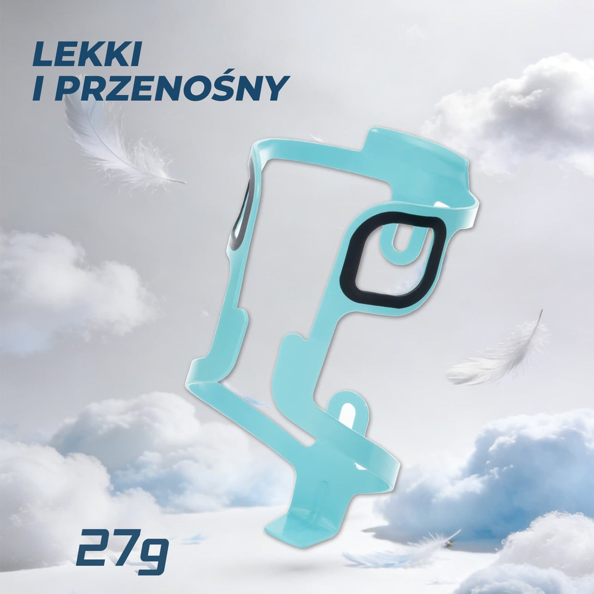 ROCKBROS Aluminiowy Koszyk na Bidon Ultra Lekki i Wytrzymały-BBC2504 Uchwyty na bidon